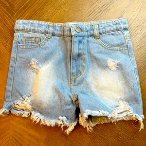 Bailey’s Blossoms Distressed Shorts